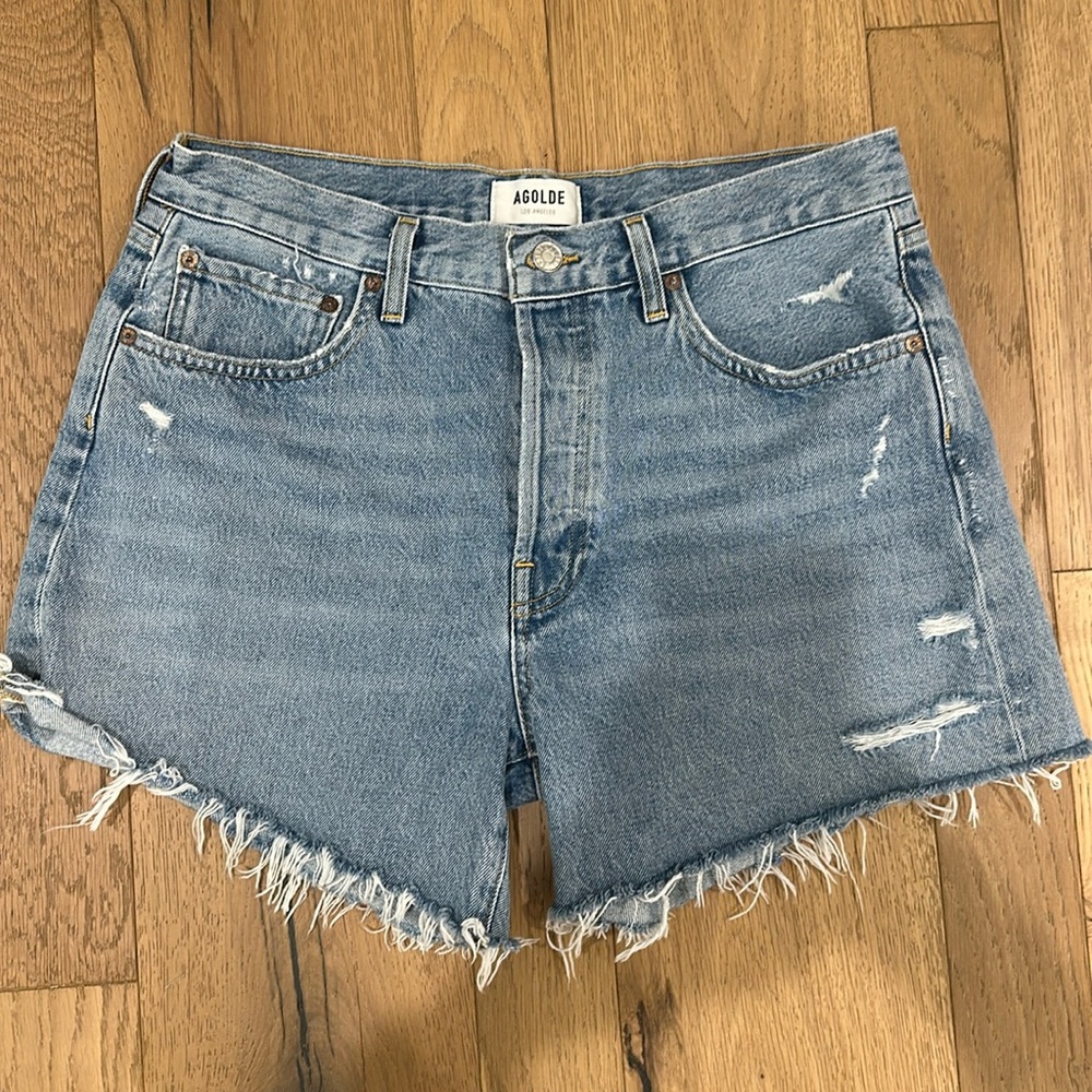 NWOT AGOLDE Parker Shorts Long 29 in swampmeet